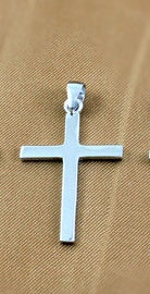 925 Sterling Silver Cross Pendant - Couple's Necklace