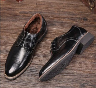 Zapatos de vestir y de negocios de cuero para hombre de horma ancha