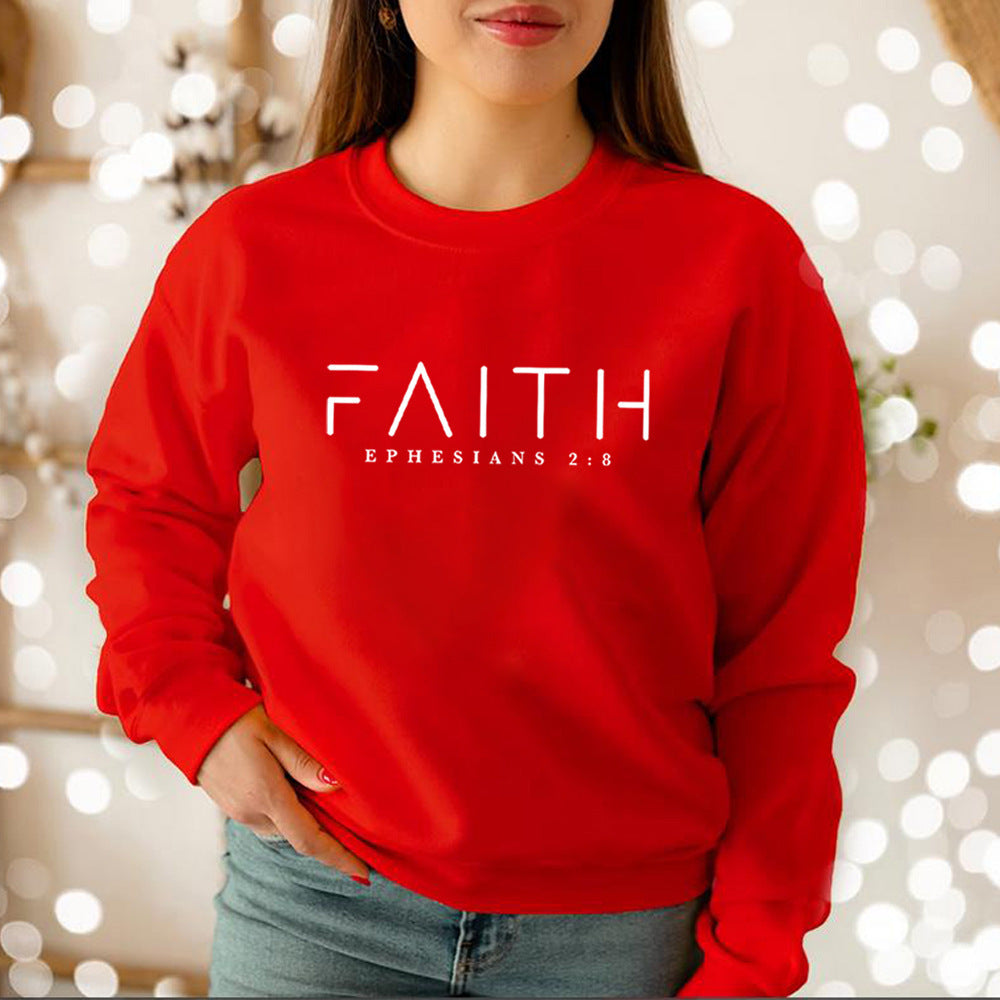 Christliches Sweatshirt mit Bibelvers – Unisex-Glaubenspullover