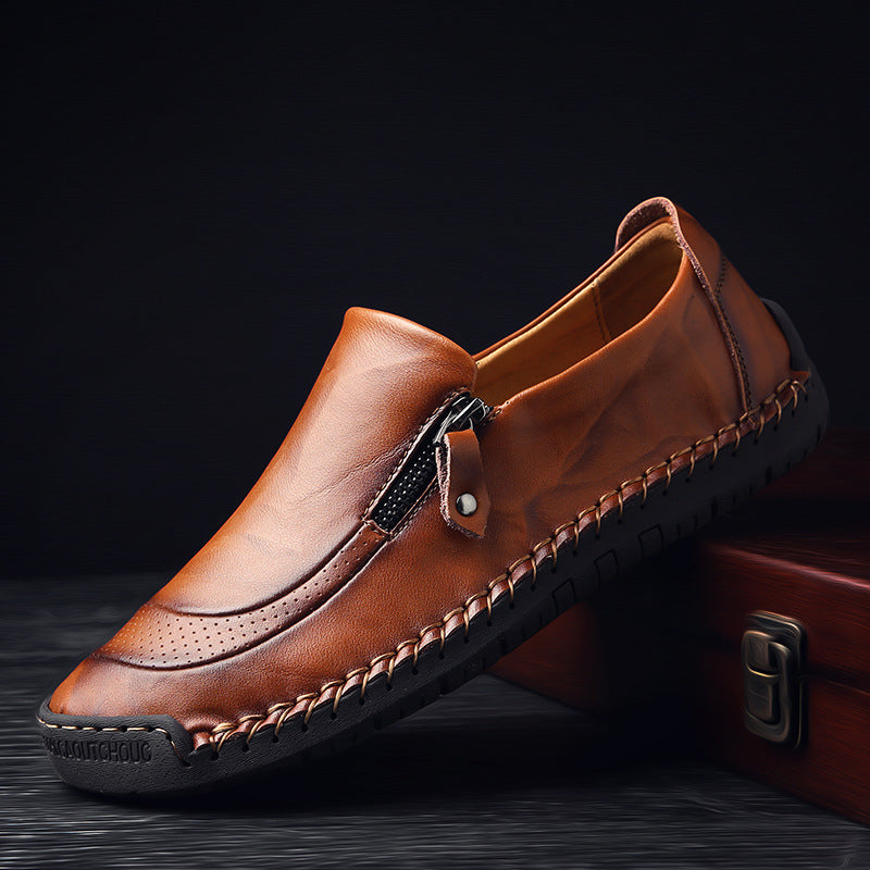 Lässige Herren-Loafer aus PU-Leder
