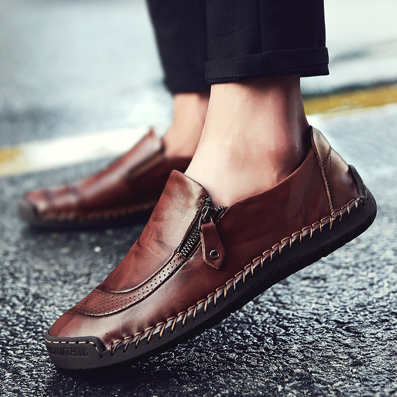 Lässige Herren-Loafer aus PU-Leder