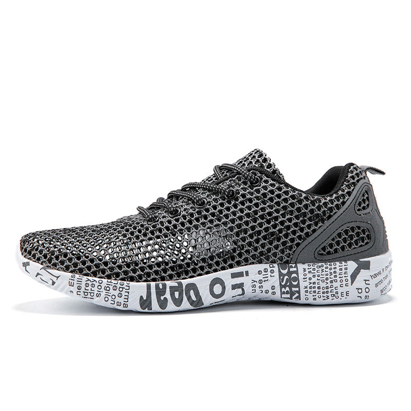 Atmungsaktive Herren-Skateschuhe aus Mesh mit Schnürung