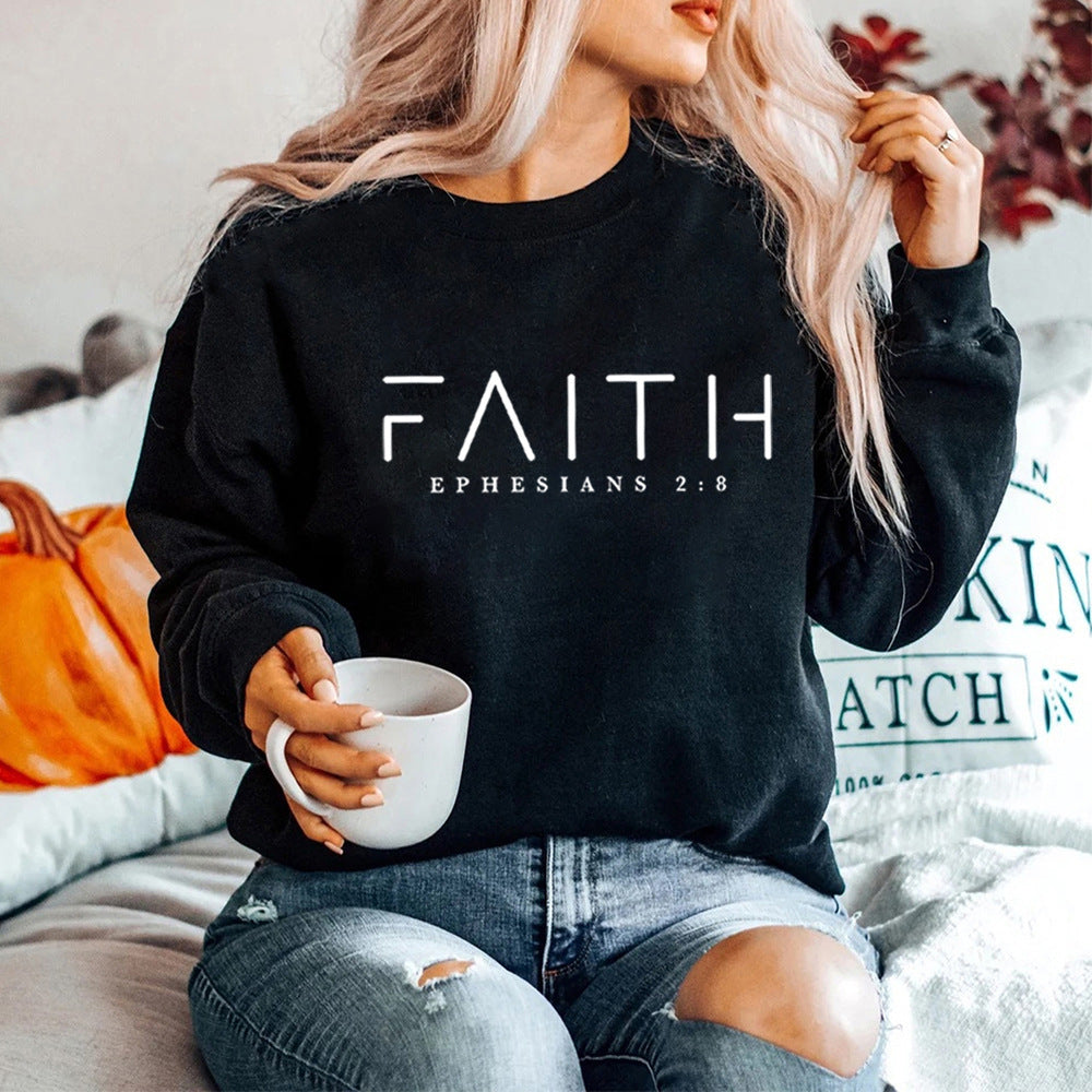 Christliches Sweatshirt mit Bibelvers – Unisex-Glaubenspullover