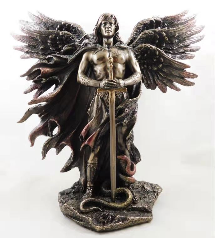 Home Creative Resin Crafts Faith Small Ornaments