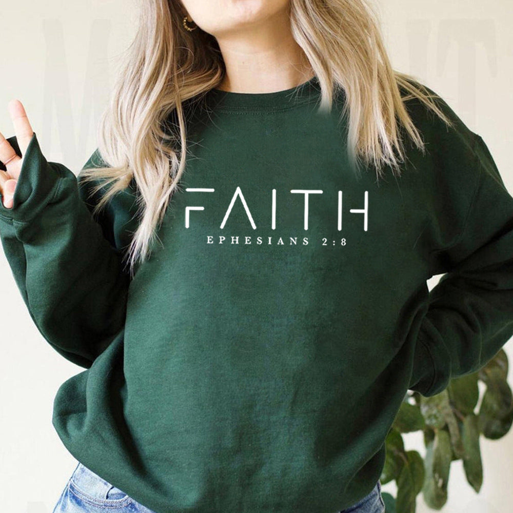 Christliches Sweatshirt mit Bibelvers – Unisex-Glaubenspullover