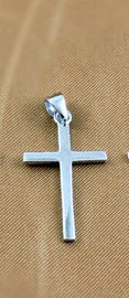 925 Sterling Silver Cross Pendant - Couple's Necklace
