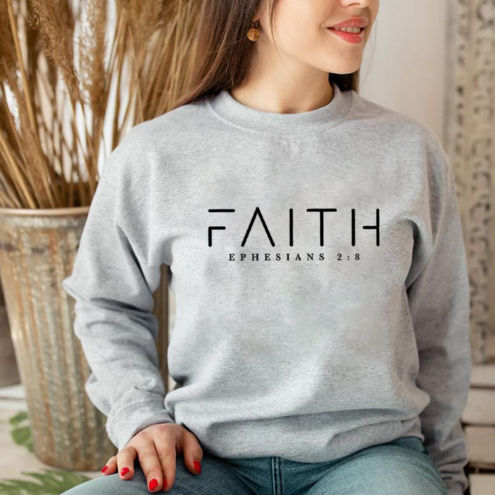 Christliches Sweatshirt mit Bibelvers – Unisex-Glaubenspullover