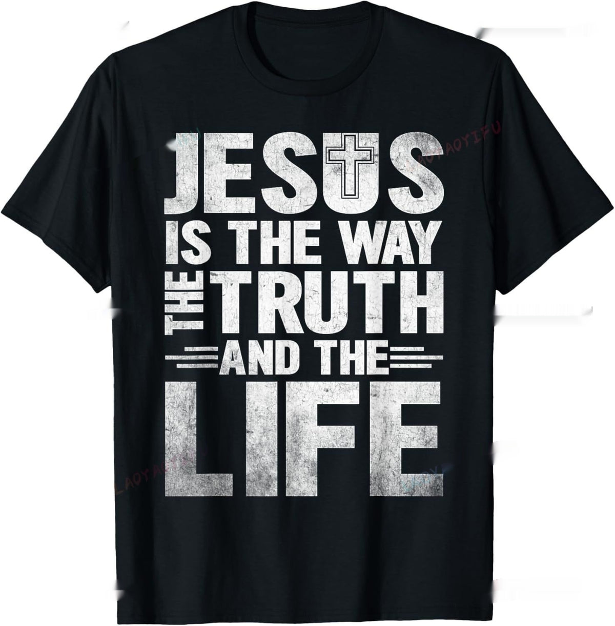 „Der Weg, die Wahrheit“ – christliches T-Shirt, Unisex-Glaubensshirt für Frauen, Männer und Kinder