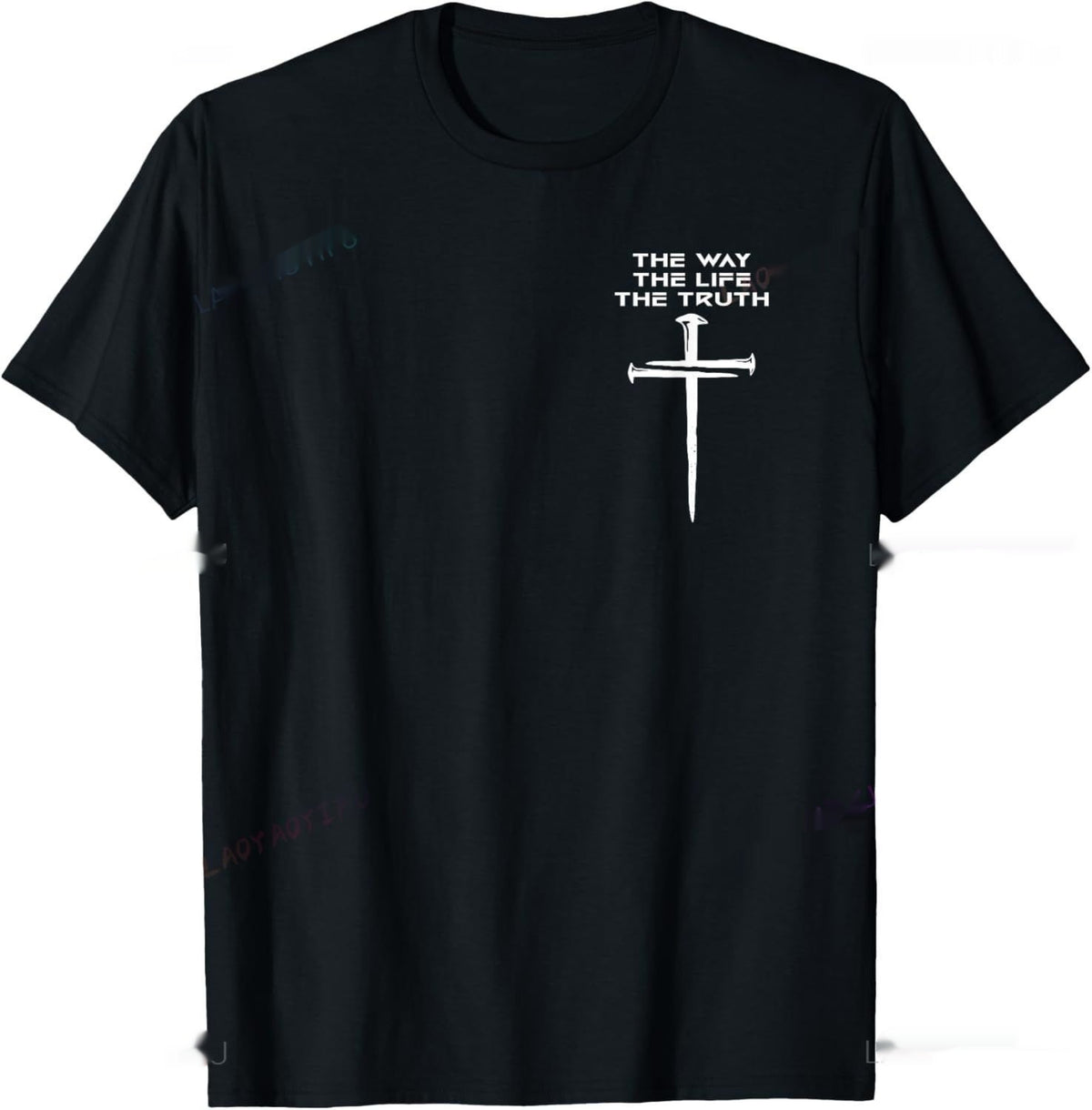 „Der Weg, die Wahrheit“ – christliches T-Shirt, Unisex-Glaubensshirt für Frauen, Männer und Kinder