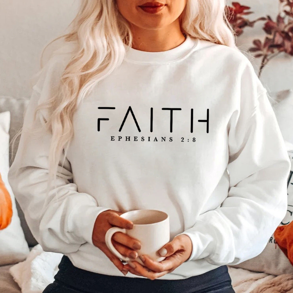 Christliches Sweatshirt mit Bibelvers – Unisex-Glaubenspullover