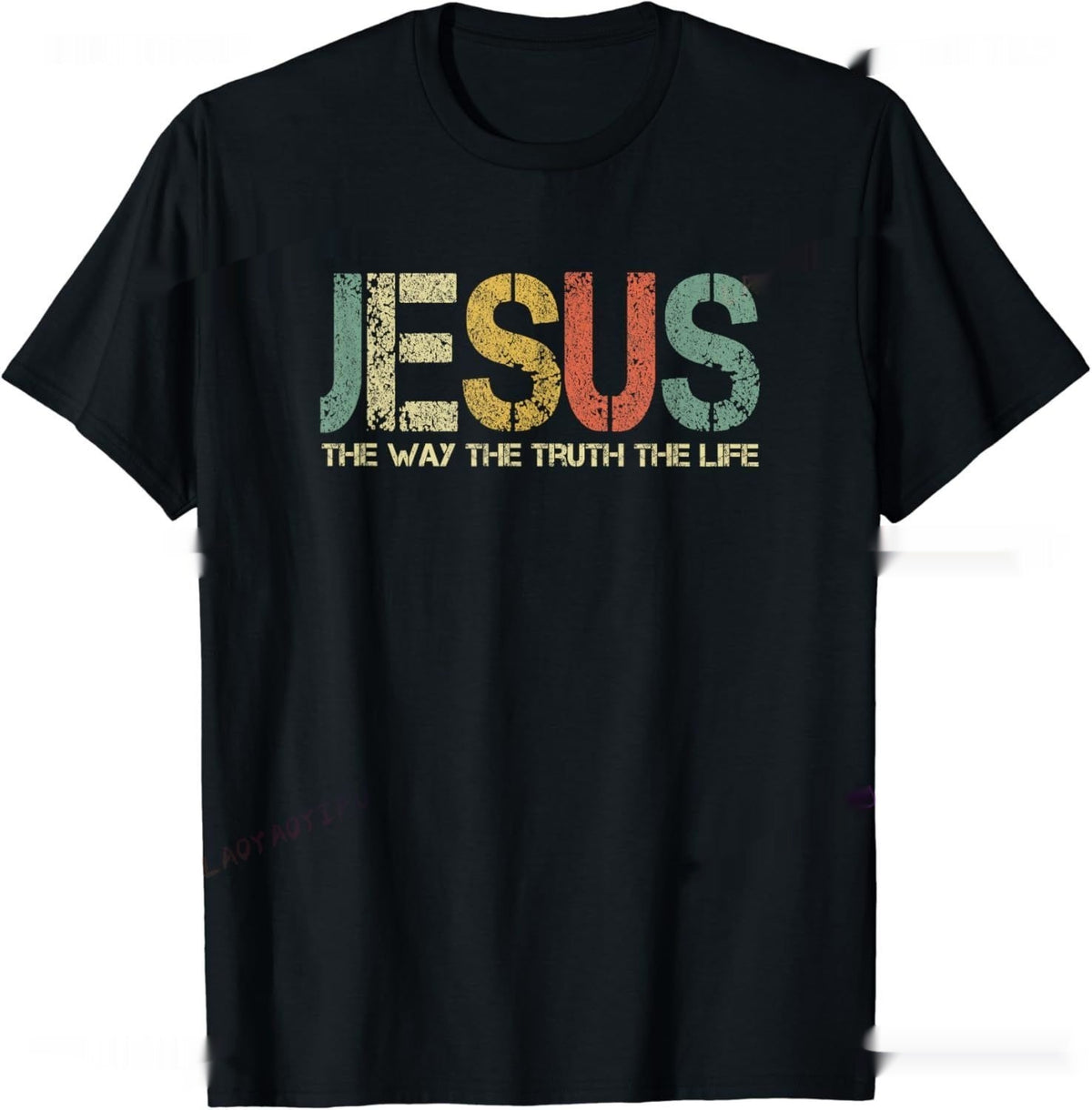 „Der Weg, die Wahrheit“ – christliches T-Shirt, Unisex-Glaubensshirt für Frauen, Männer und Kinder