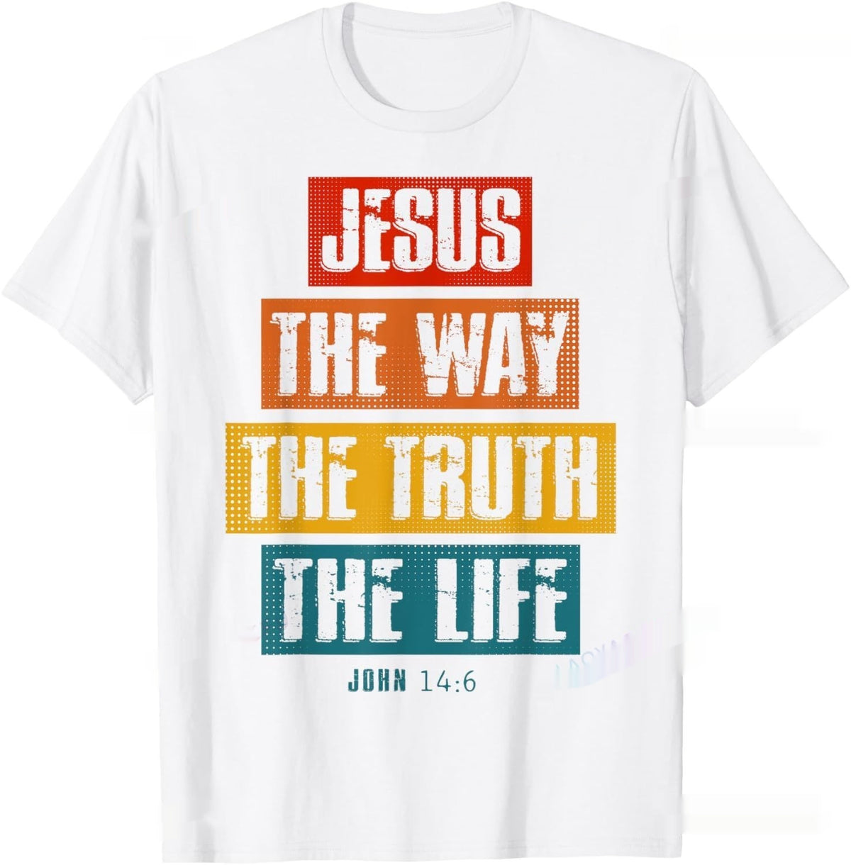 „Der Weg, die Wahrheit“ – christliches T-Shirt, Unisex-Glaubensshirt für Frauen, Männer und Kinder