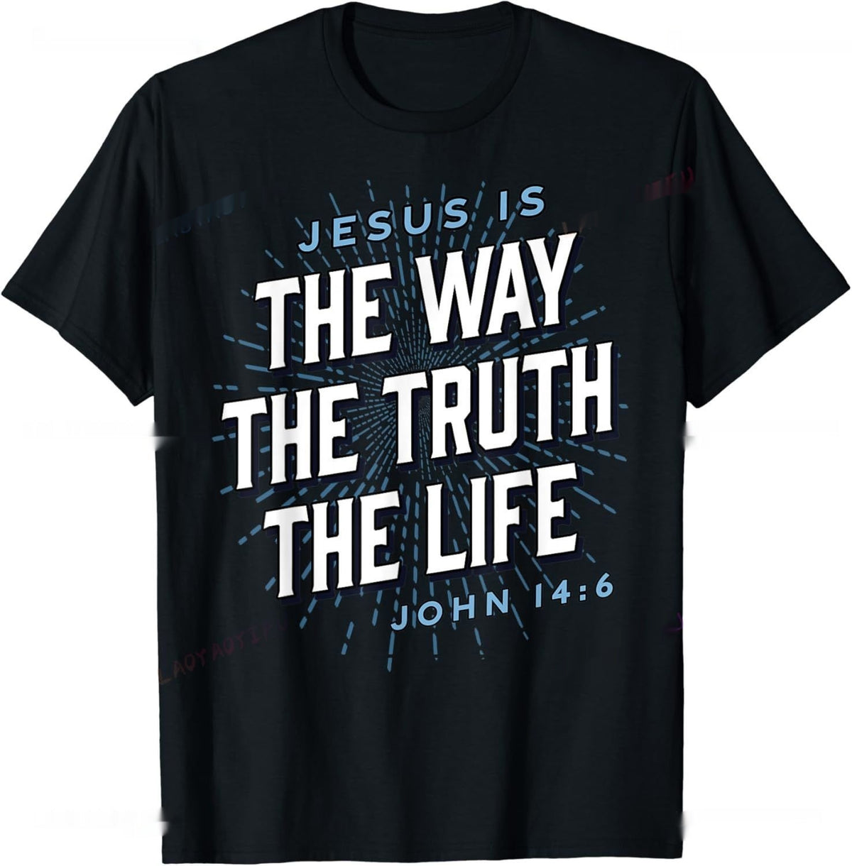 „Der Weg, die Wahrheit“ – christliches T-Shirt, Unisex-Glaubensshirt für Frauen, Männer und Kinder