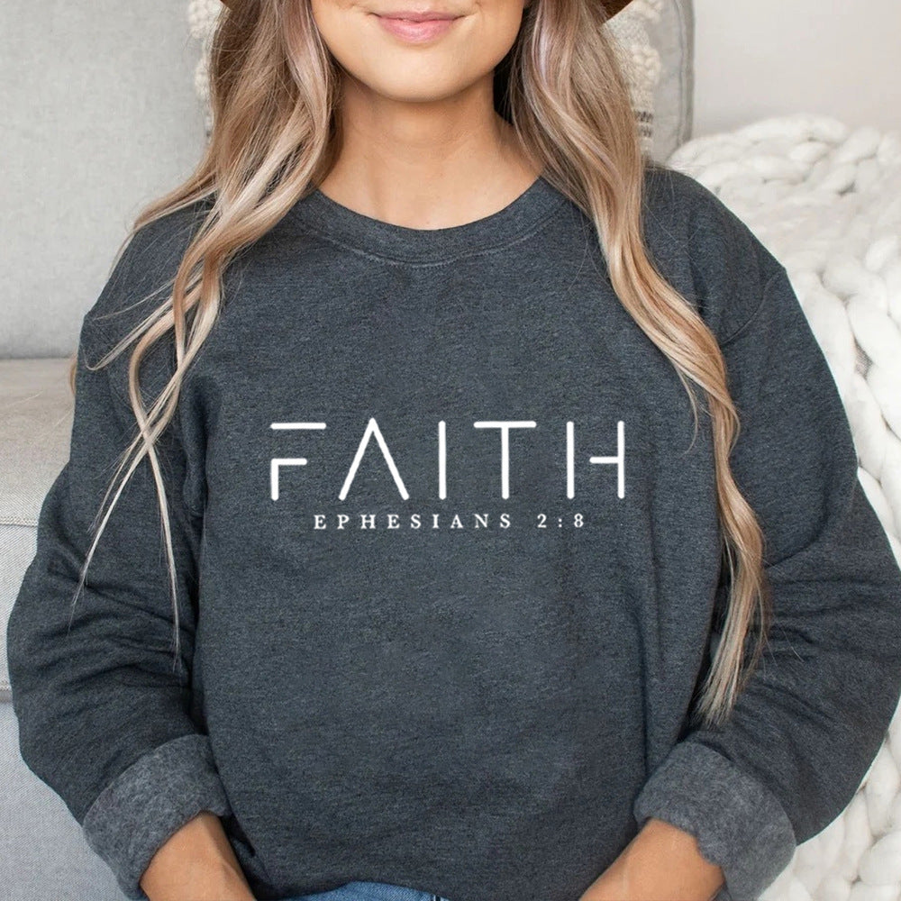 Christliches Sweatshirt mit Bibelvers – Unisex-Glaubenspullover