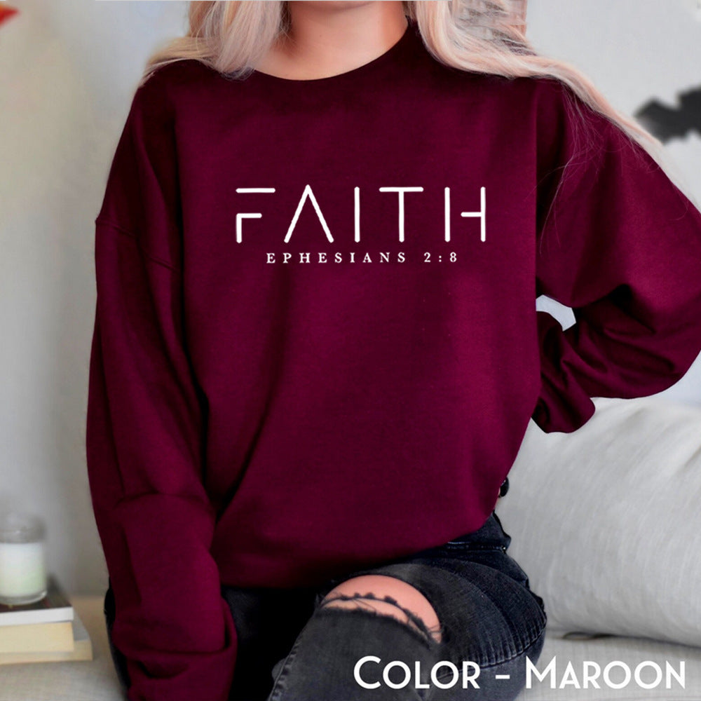 Christliches Sweatshirt mit Bibelvers – Unisex-Glaubenspullover