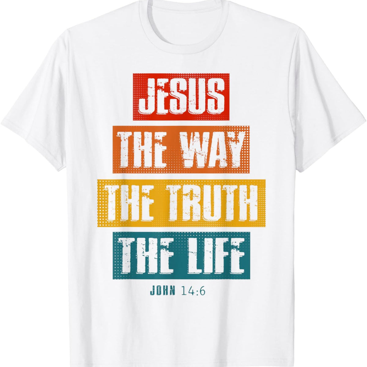 „Der Weg, die Wahrheit“ – christliches T-Shirt, Unisex-Glaubensshirt für Frauen, Männer und Kinder