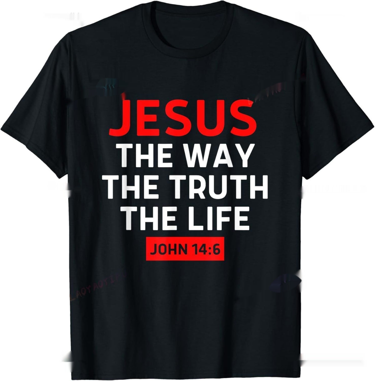 „Der Weg, die Wahrheit“ – christliches T-Shirt, Unisex-Glaubensshirt für Frauen, Männer und Kinder