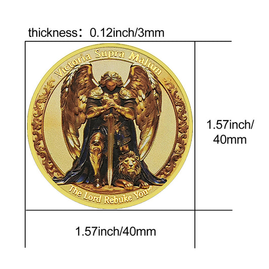 Angel Relief Christian Commemorative Coin – Faith Keepsake